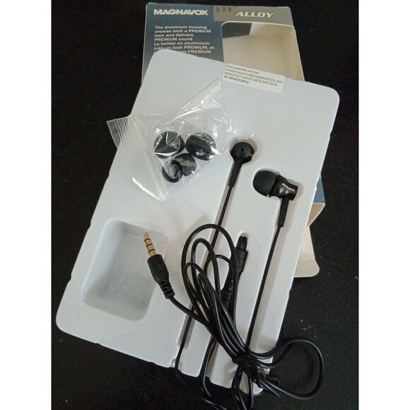 Premium sound earbuds alloy Magnavox microphone - Picture 6 of 6